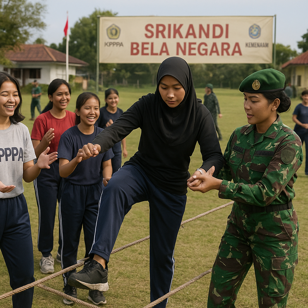 KPPPA Gandeng Kemenhan Gelar Pelatihan "Srikandi Bela Negara...