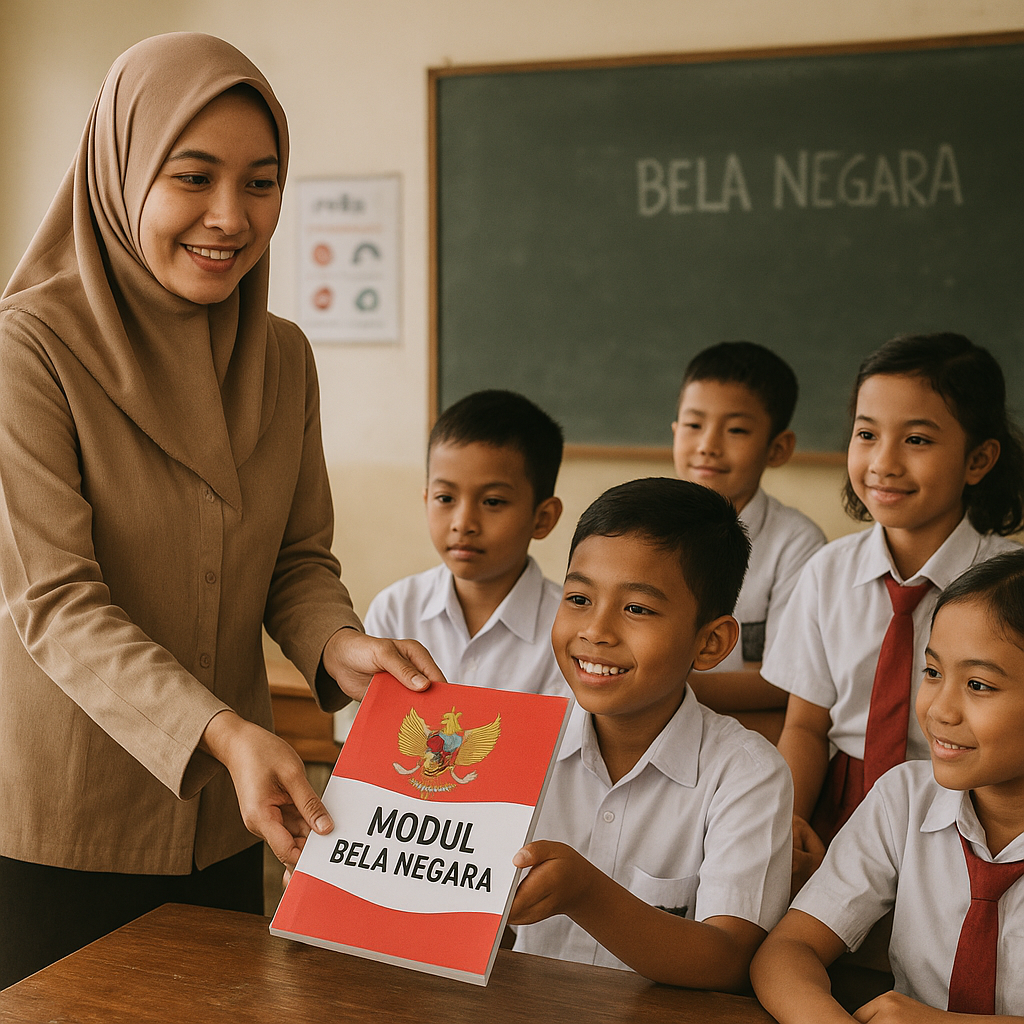 Kemendikdasristek Luncurkan Modul Bela Negara untuk Sekolah...
