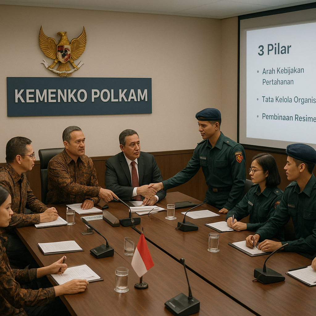 Kemenko Polkam Dorong Penguatan Pembinaan Resimen Mahasiswa