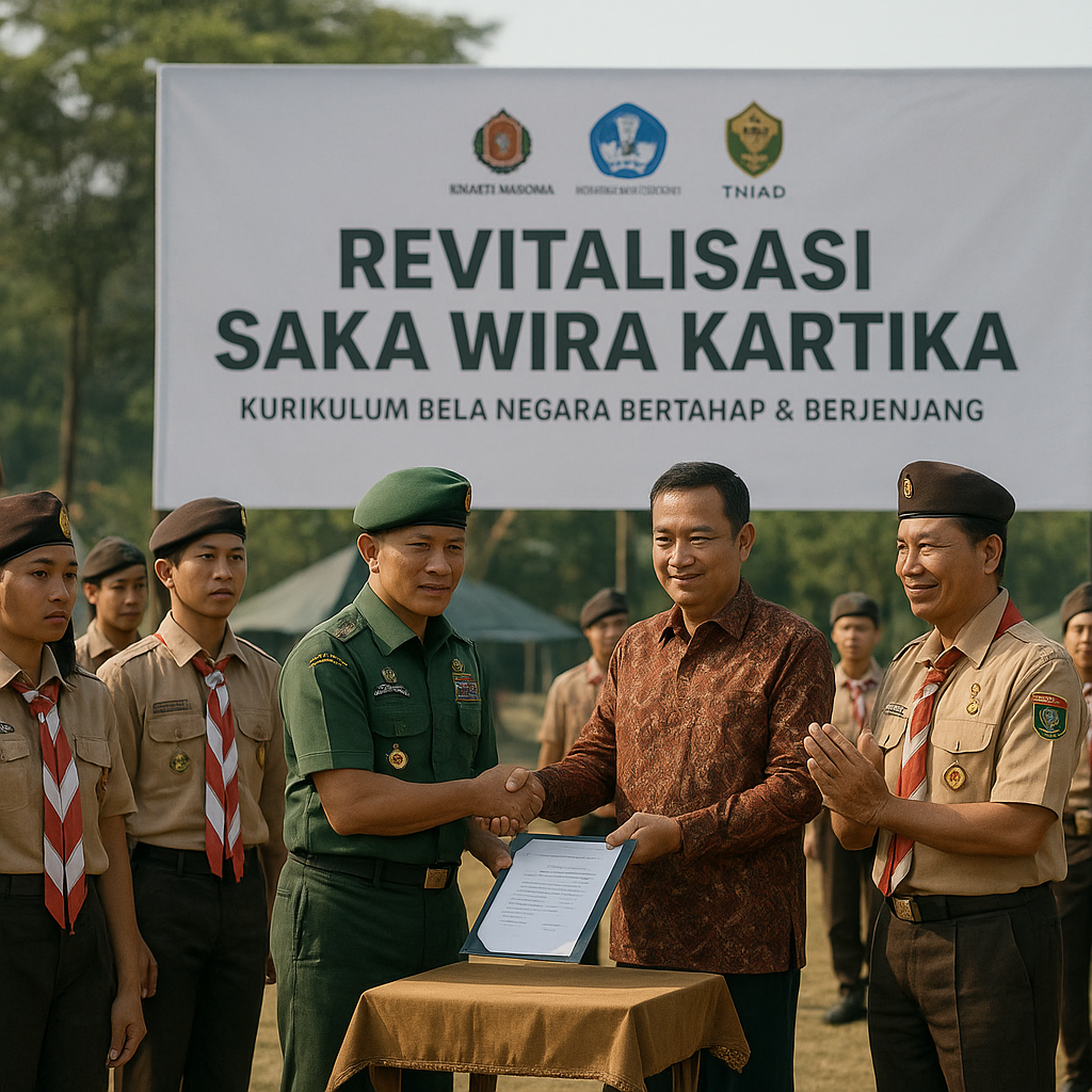 Kwartir Nasional Gandeng Kemendikbudristek Revitalisasi Saka...