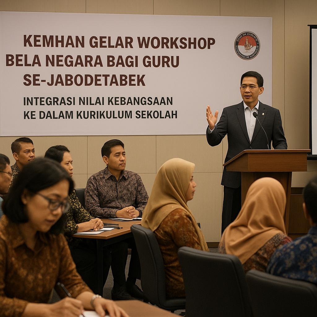 Kemhan Gelar Workshop Bela Negara bagi Guru se-Jabodetabek