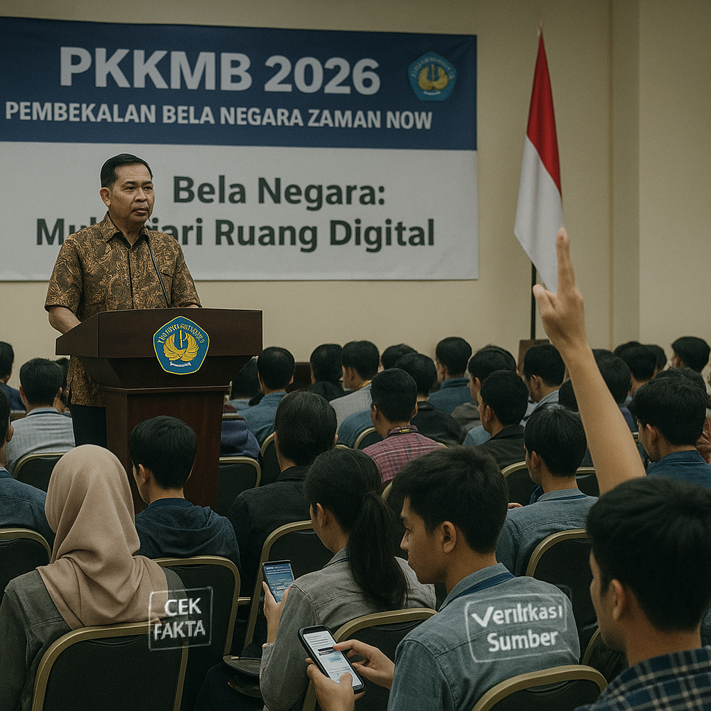 Mahasiswa Baru Unila Diingatkan Waspada Hoaks, Bela Negara K...