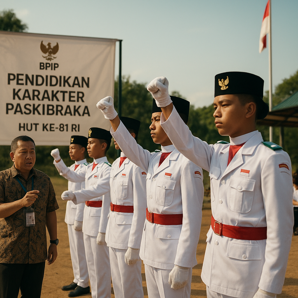 BPIP Tekankan Pendidikan Karakter Paskibraka untuk HUT ke-81...