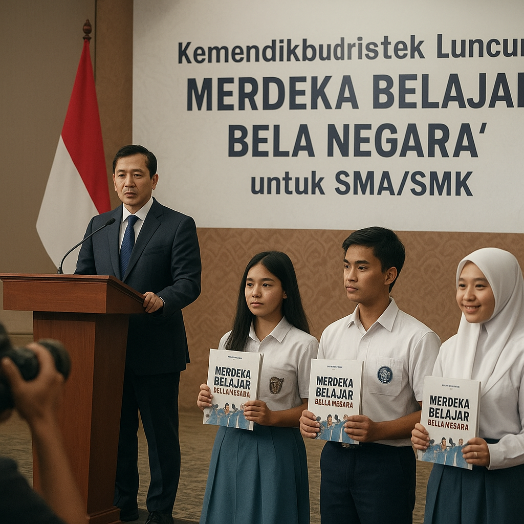 Kemendikbudristek Luncurkan Modul 'Merdeka Belajar Bela Nega...
