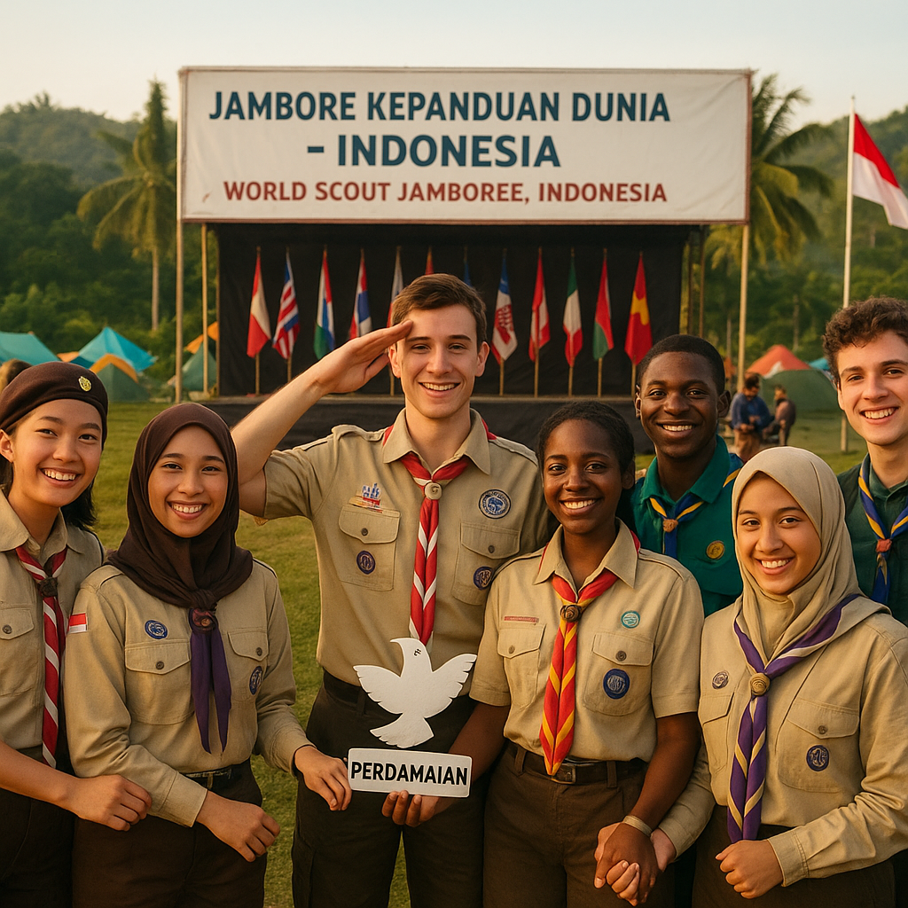 Kegiatan Kepanduan Dunia Digelar di Indonesia, Tekankan Pera...