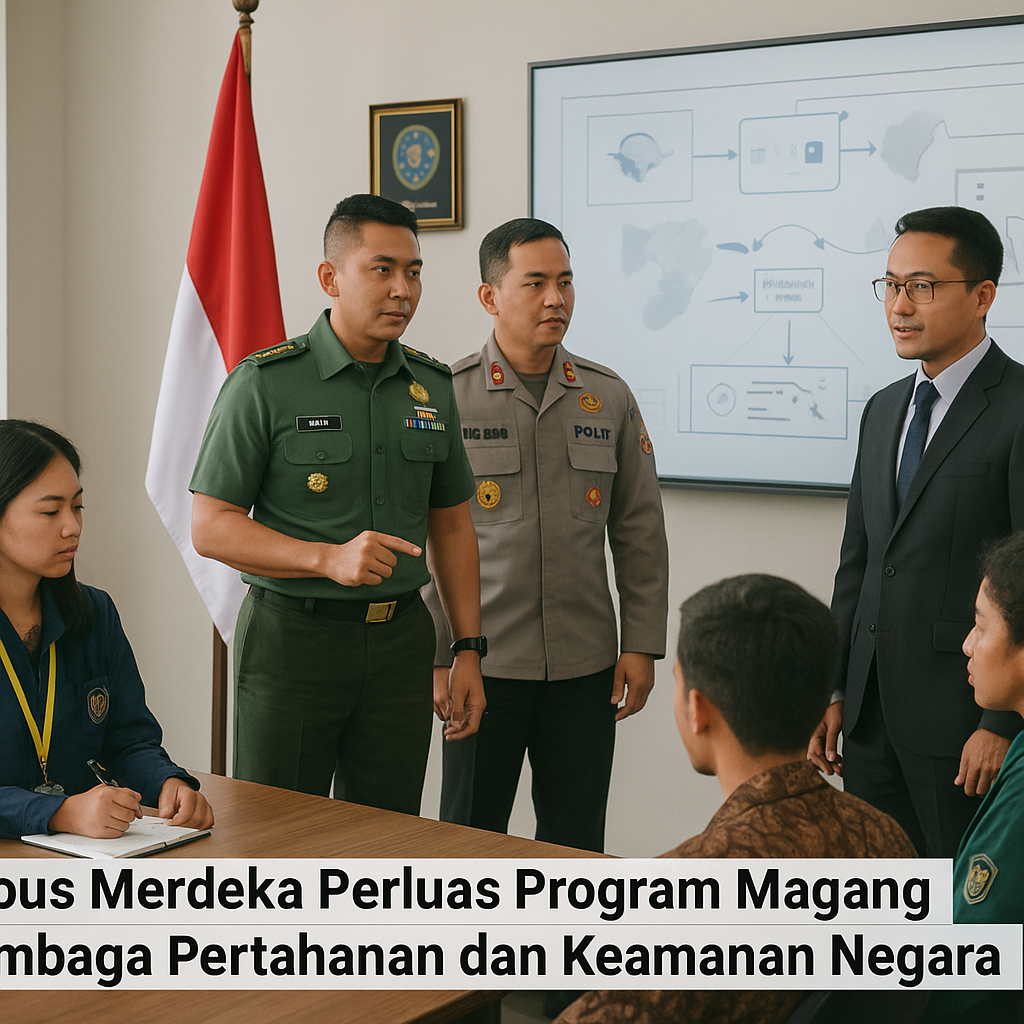 Kampus Merdeka Perluas Program Magang di Lembaga Pertahanan...