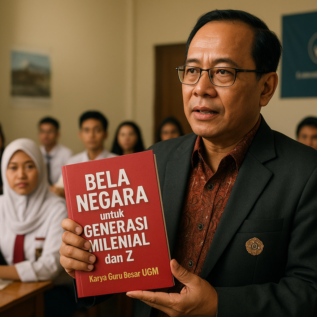 Buku 'Bela Negara untuk Generasi Milenial dan Z' Karya Guru...