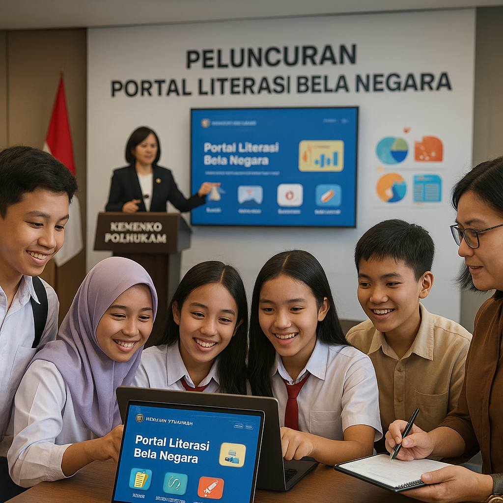 Kemenko Polhukam Luncurkan Portal Literasi Bela Negara untuk...