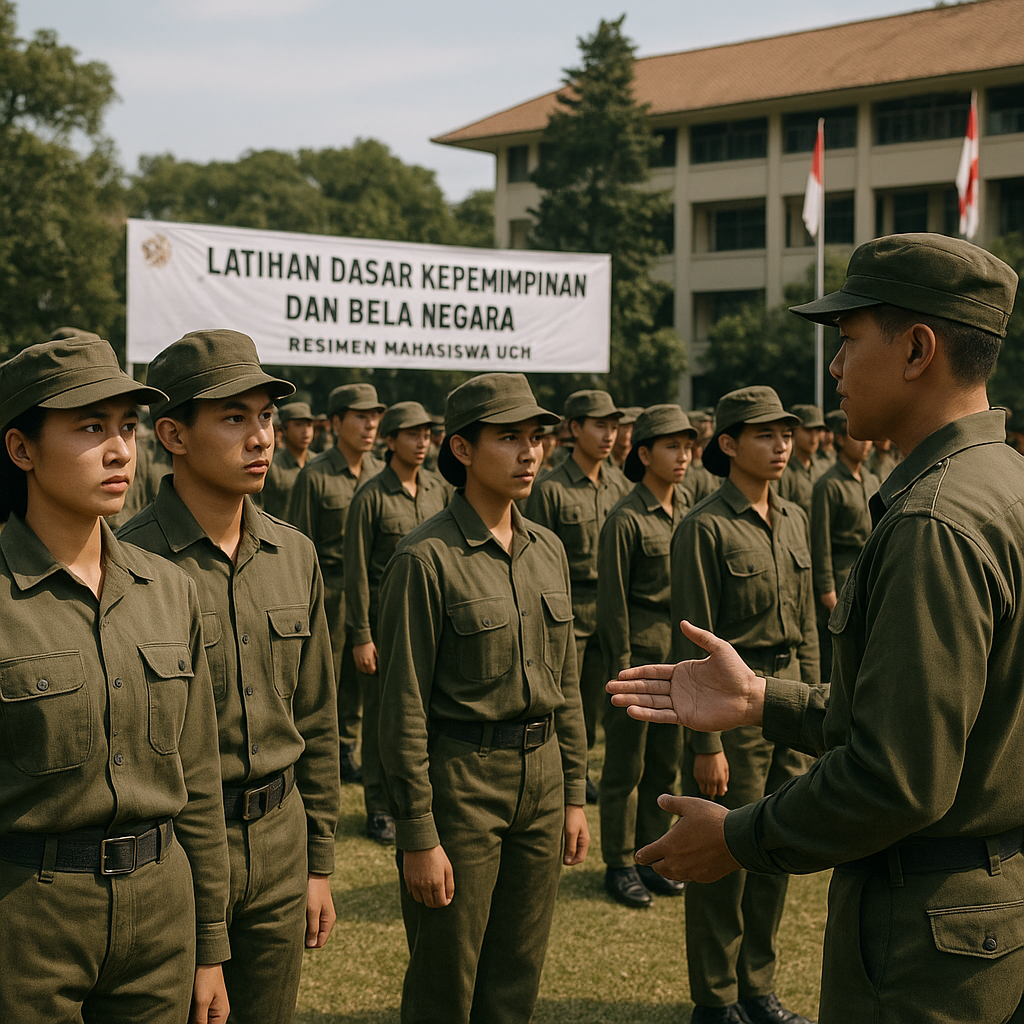 Resimen Mahasiswa UGM Adakan Latihan Dasar Kepemimpinan dan...