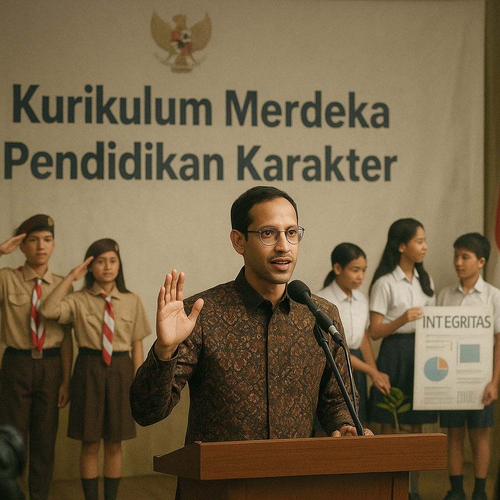 Nadiem Makarim: Pendidikan Karakter Jadi Prioritas Kurikulum...