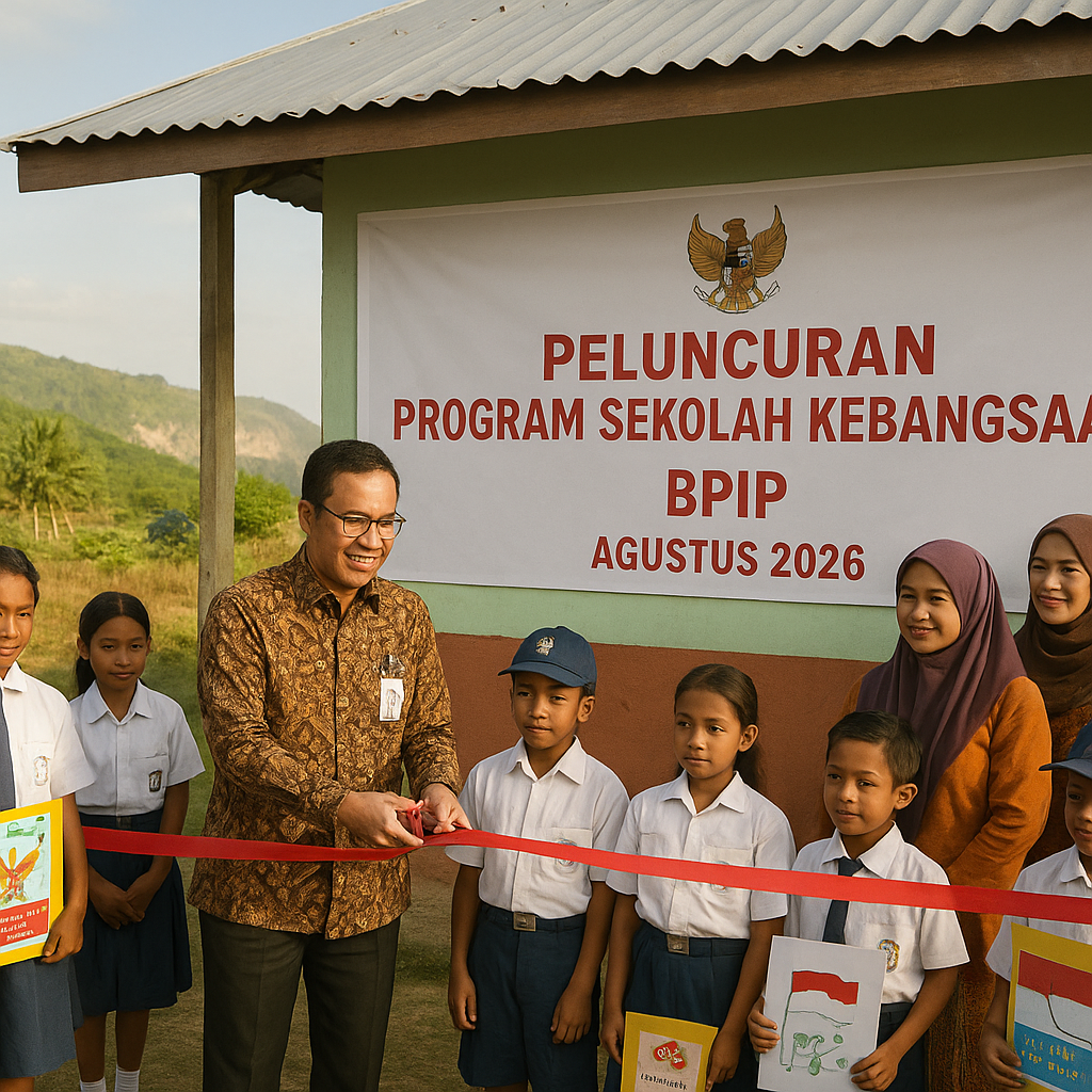 Program 'Sekolah Kebangsaan' Digelar di 10 Provinsi