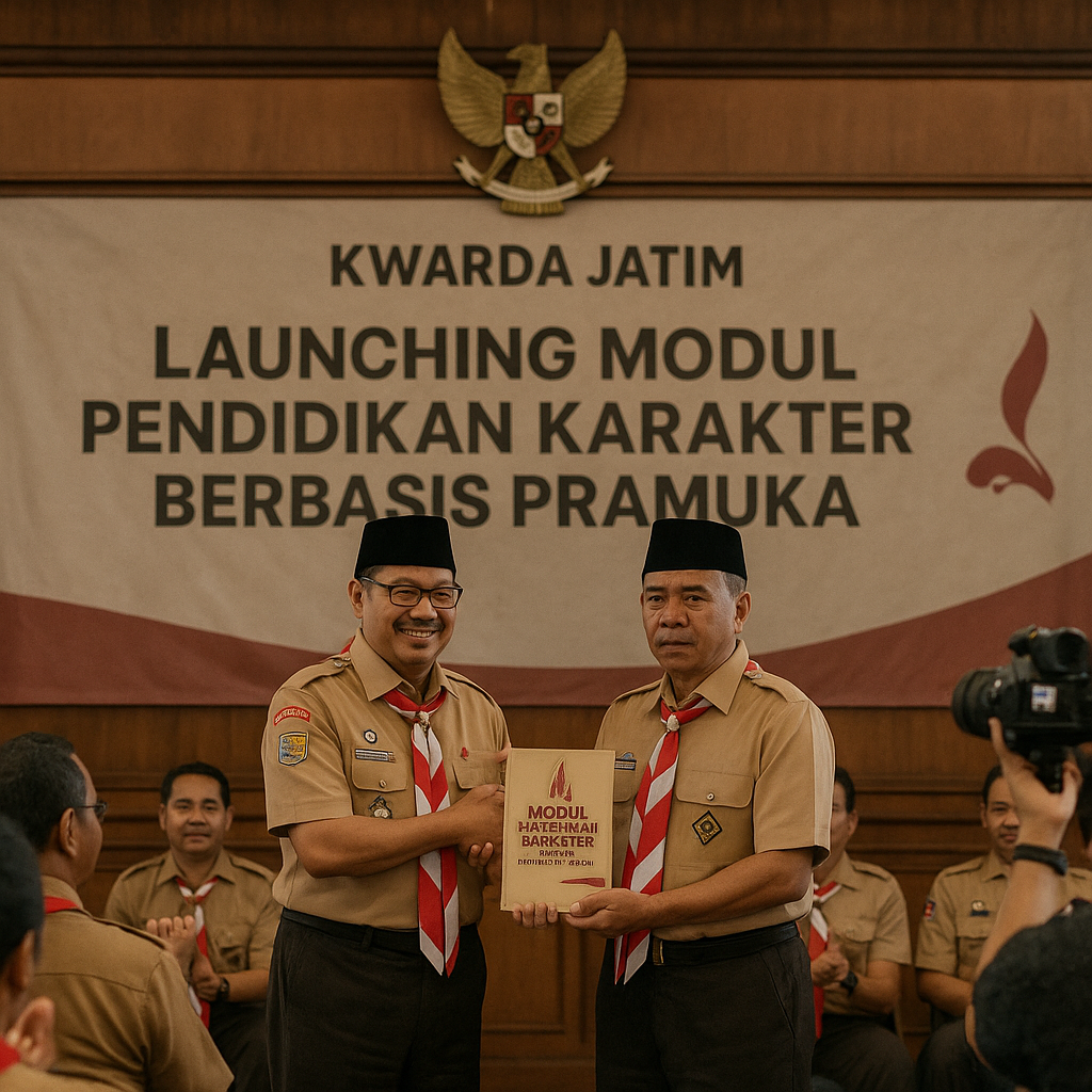 Kwarda Jatim Launching Modul Pendidikan Karakter Berbasis Pr...