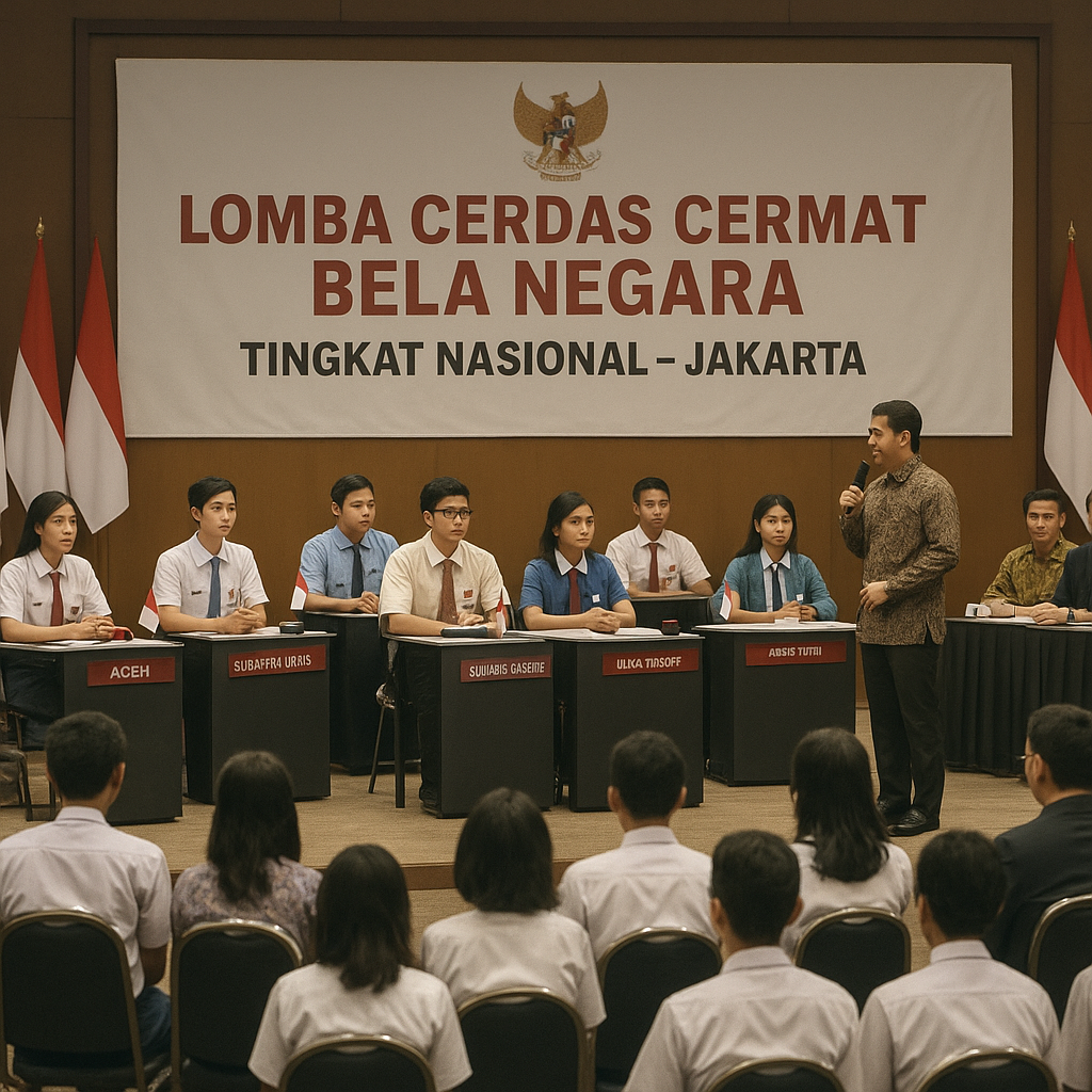 Lomba Cerdas Cermat Bela Negara Tingkat Nasional Digelar di...