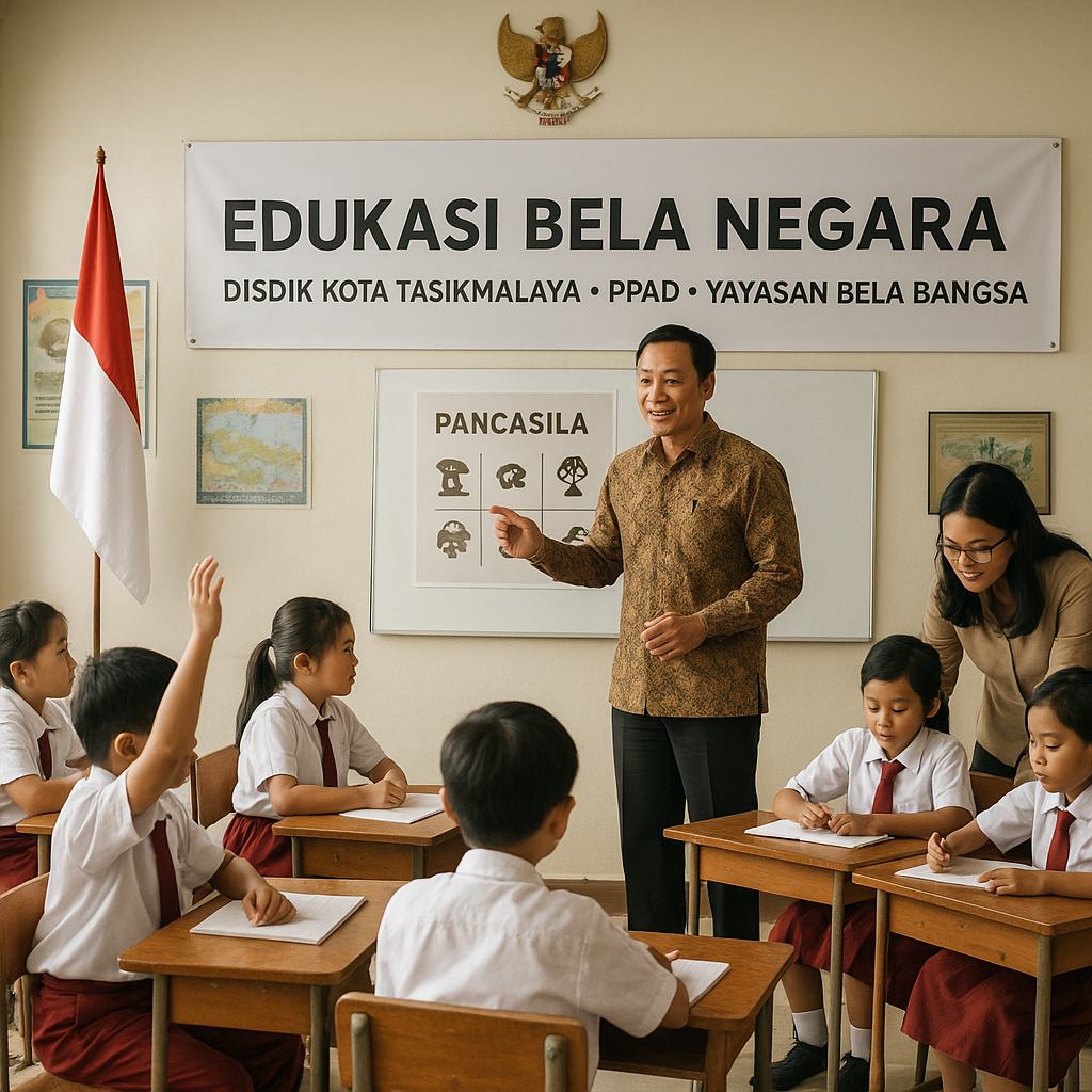 Tanamkan Nilai Pancasila Sejak Dini, Disdik Kota Tasikmalaya...