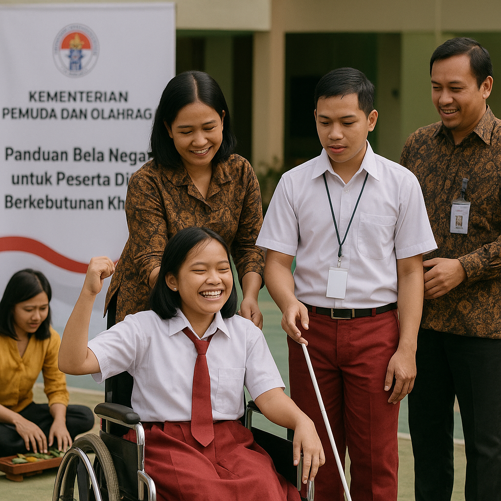 Kemenpora Luncurkan Panduan Bela Negara untuk Peserta Didik...