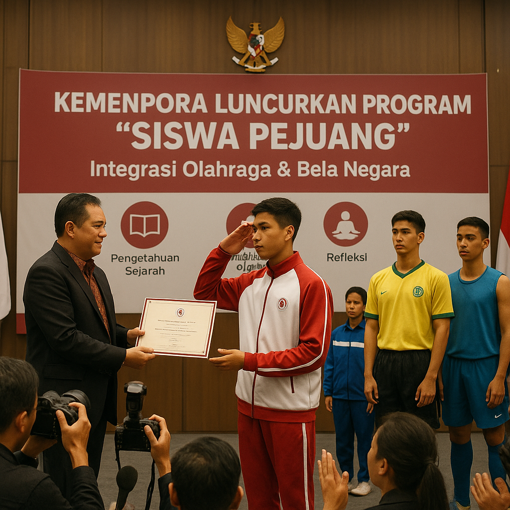 Kemenpora Luncurkan Program 'Siswa Pejuang' untuk Integrasi...