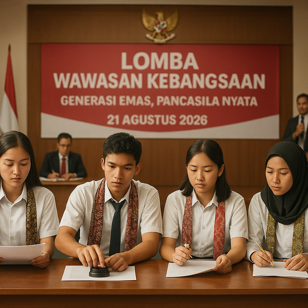 Lomba Wawasan Kebangsaan Tingkat Pelajar Digelar Serentak di...
