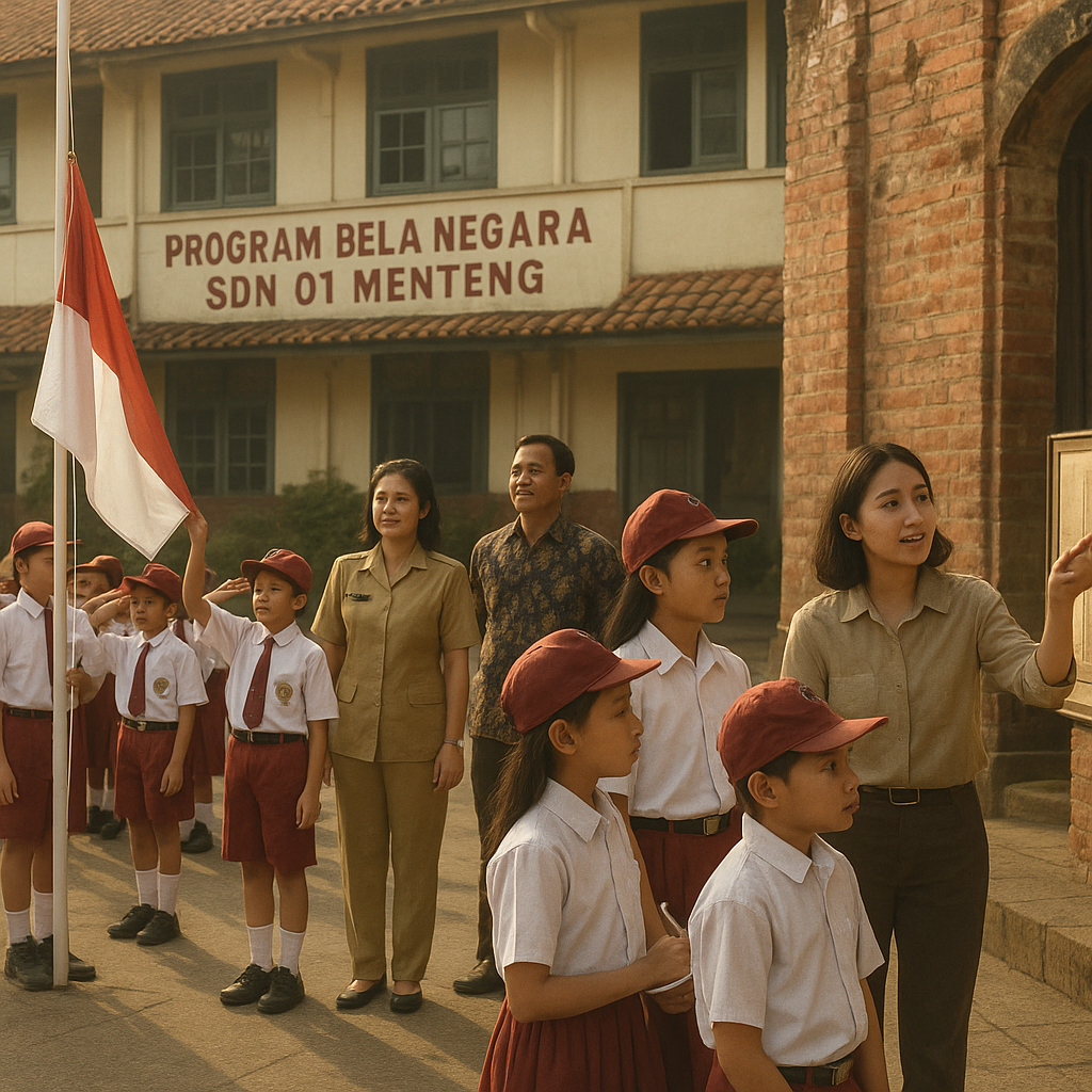 Kegiatan Bela Negara di Sekolah Dasar: Mulai dari Upacara Be...