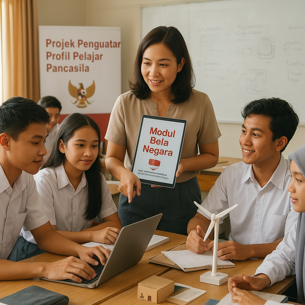 Kemendikbudristek Integrasikan Modul Bela Negara dalam Kurik...