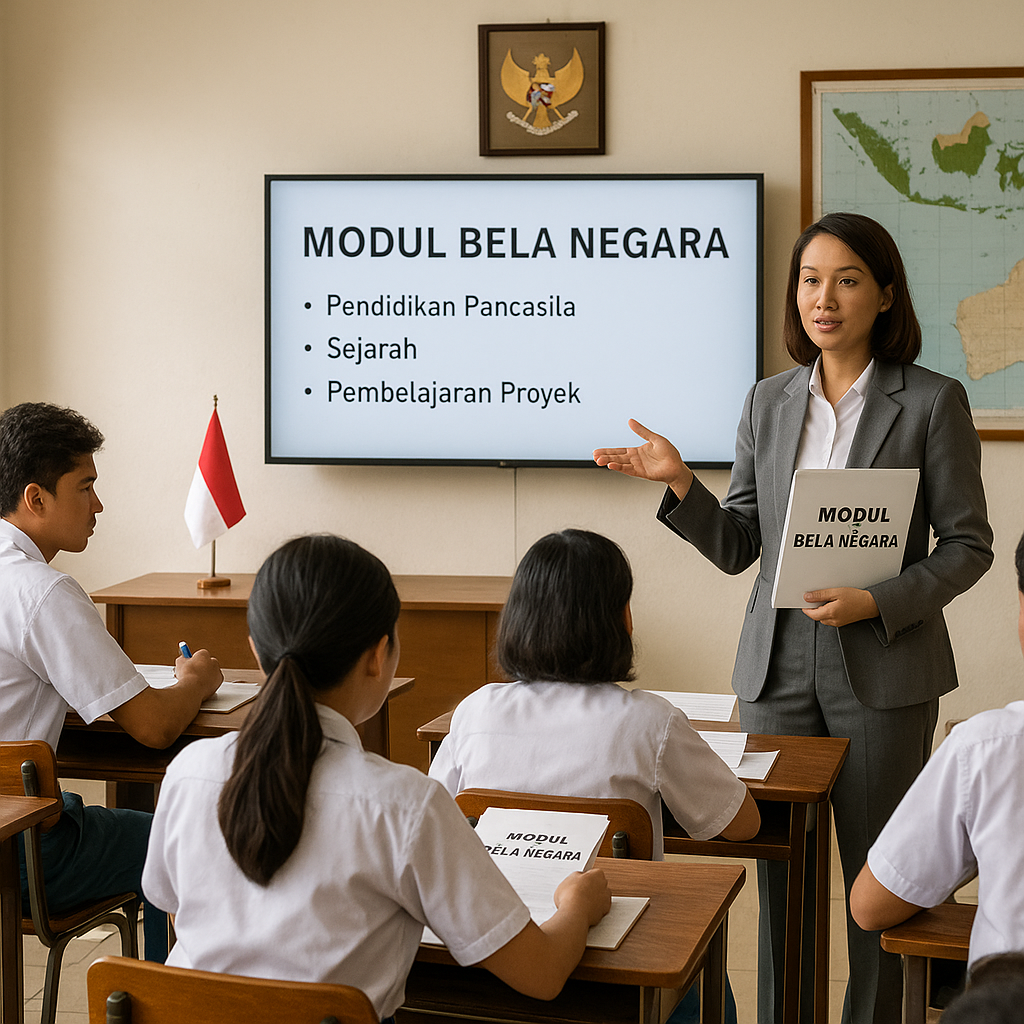 Kemendikbudristek Integrasikan Modul Bela Negara dalam Kurik...
