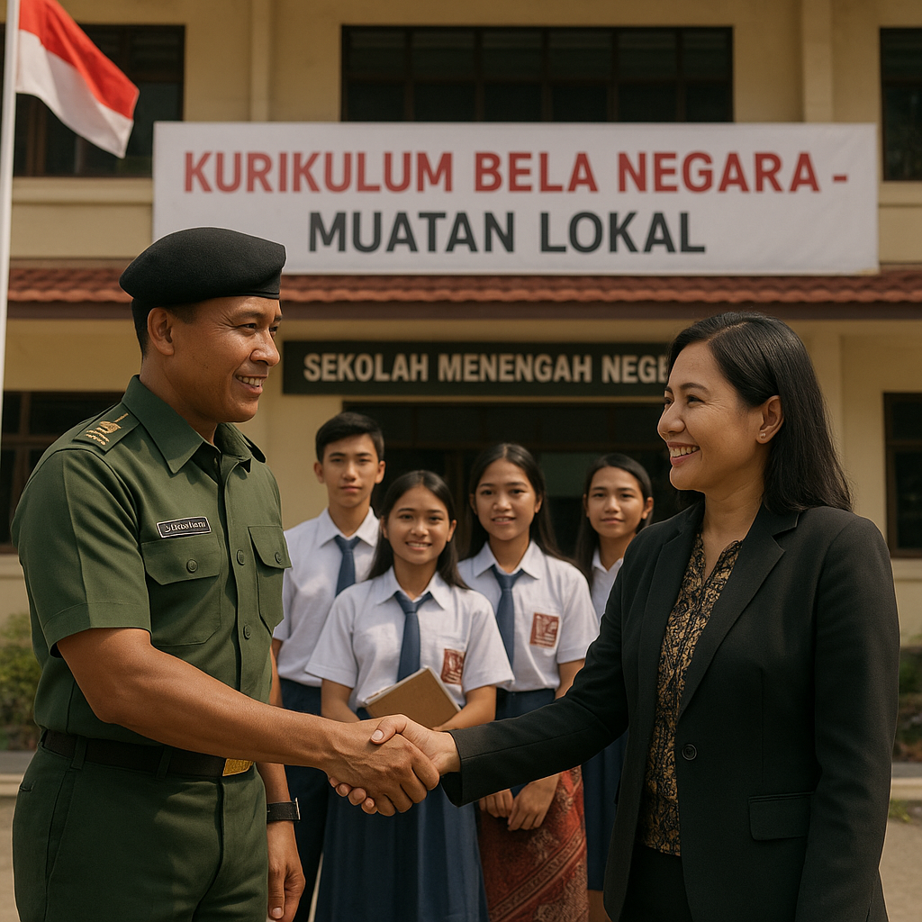 Kurikulum Bela Negara Masuk Muatan Lokal di Sekolah Menengah...