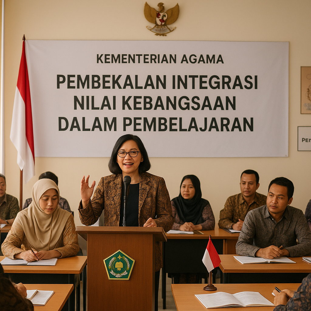 Guru Agama Diberikan Pembekalan Integrasi Nilai Kebangsaan d...