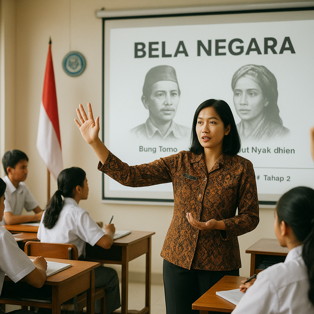 Sekolah Penggerak Integrasikan Bela Negara dalam Pembelajara...