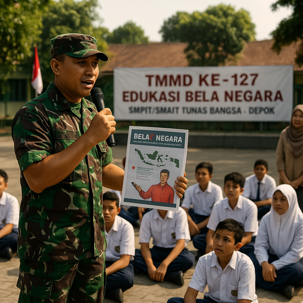 Bangun Karakter Generasi Muda, TMMD ke-127 Hadirkan Edukasi...