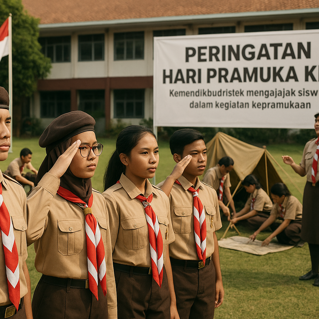 Peringatan Hari Pramuka ke-65: Kemendikbud Ajak Siswa Aktif...