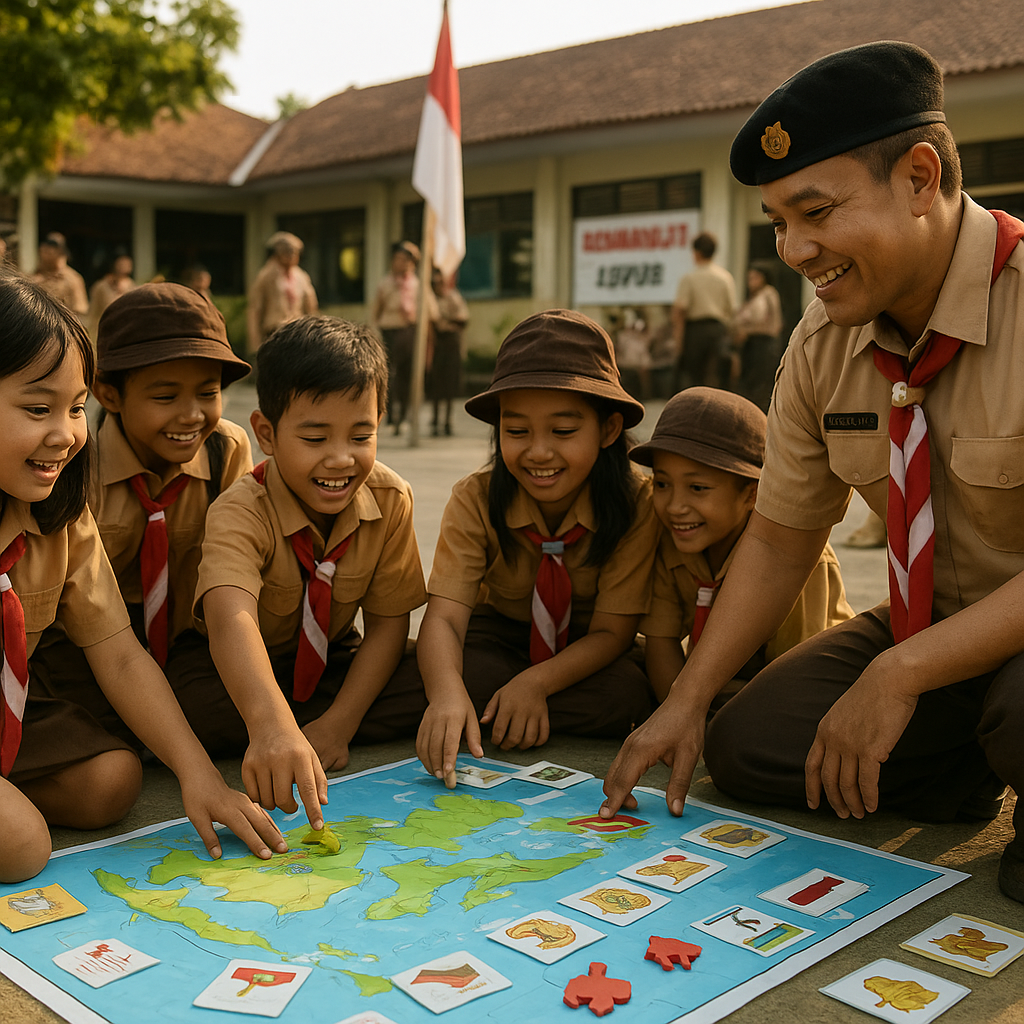 Pramuka Siaga dan Penggalang Mulai Dikenalkan Materi Wawasan...