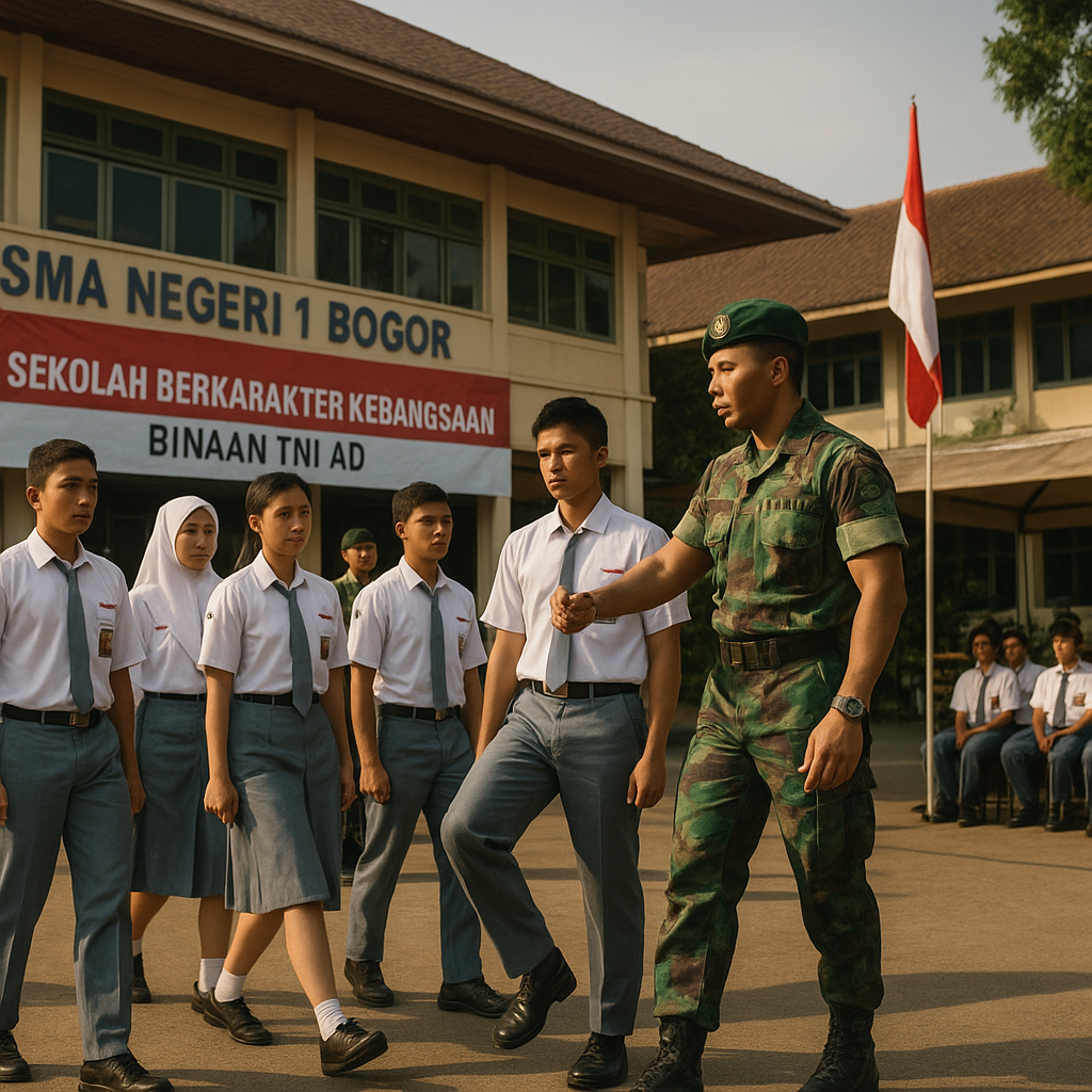 SMA di Bogor Terapkan Program 'Sekolah Berkarakter Kebangsaa...