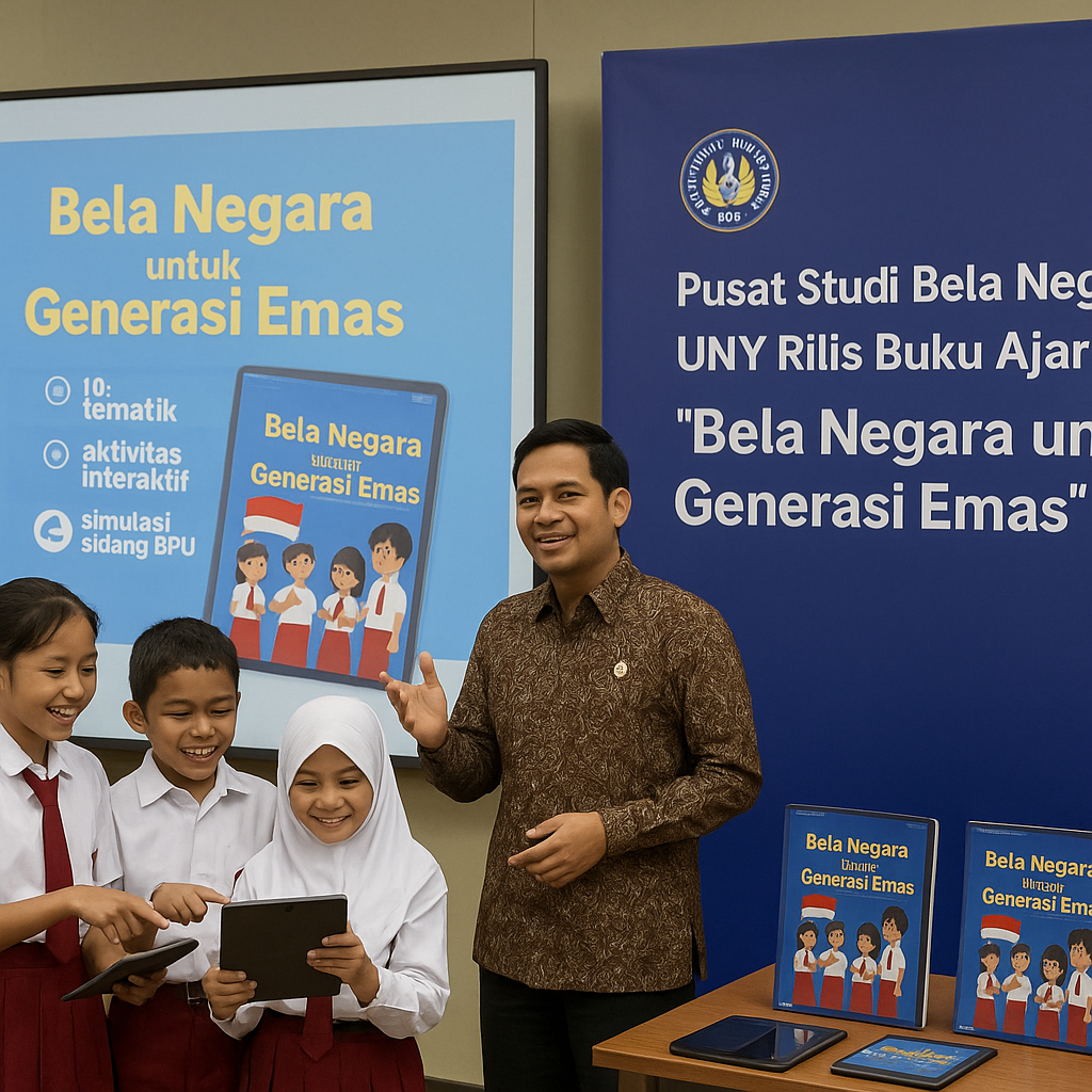 Pusat Studi Bela Negara UNY Rilis Buku Ajar Digital untuk Pe...