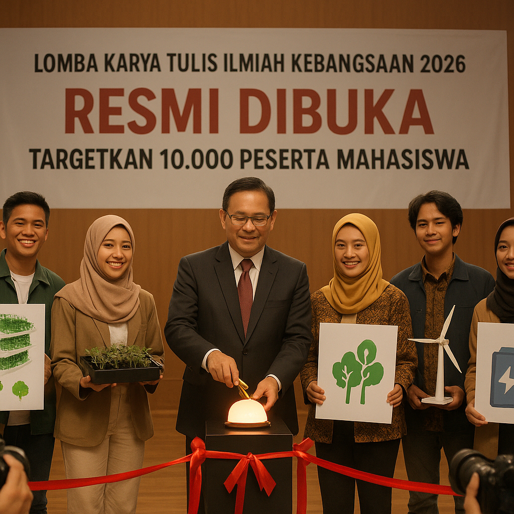 Lomba Karya Tulis Ilmiah Kebangsaan 2026 Resmi Dibuka, Targe...