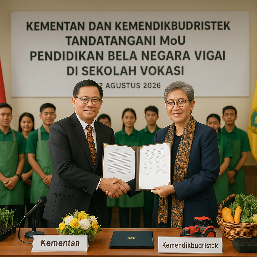 Kementan dan Kemendikbudristek Tandatangani MoU Pendidikan B...