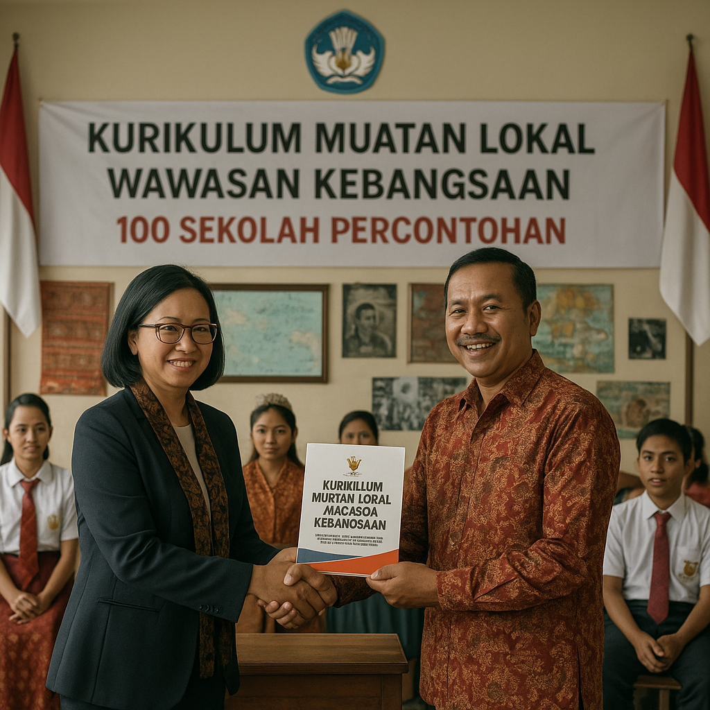 Kurikulum Muatan Lokal Wawasan Kebangsaan Diterapkan di 100...