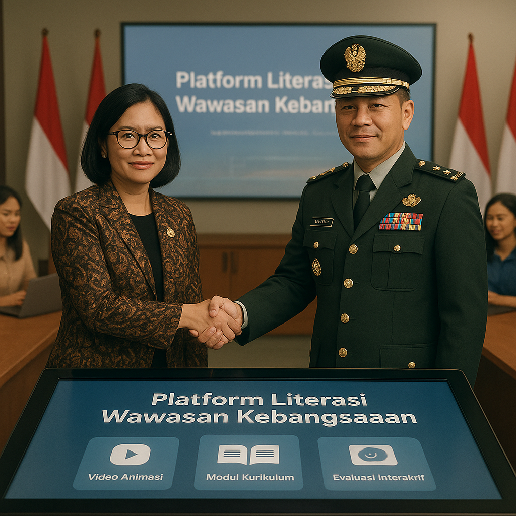 Kemendikbudristek dan Kemhan Sinergi Kembangkan Platform Dig...