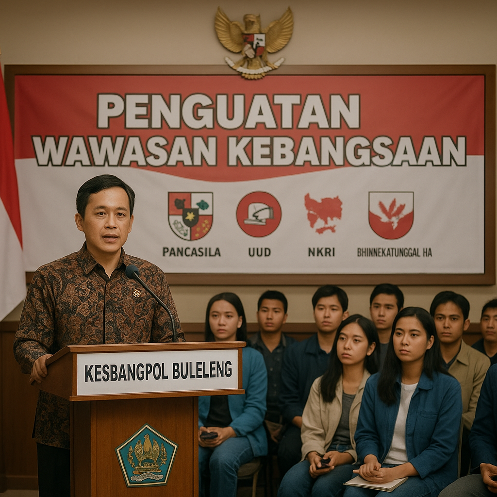 Kesbangpol Buleleng Dorong Mahasiswa Jadi Agen Perubahan Lew...