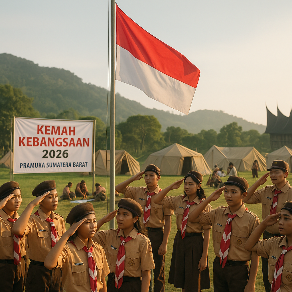 Pramuka Sumbar Gelar Kemah Kebangsaan untuk Penguatan Karakt...
