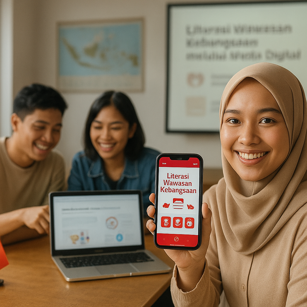 Literasi Wawasan Kebangsaan melalui Media Digital untuk Gene...