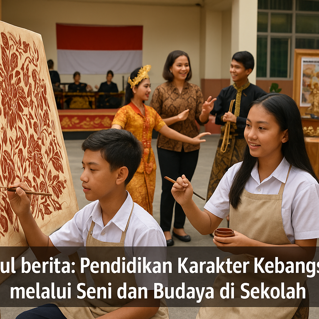 Pendidikan Karakter Kebangsaan melalui Seni dan Budaya di Se...