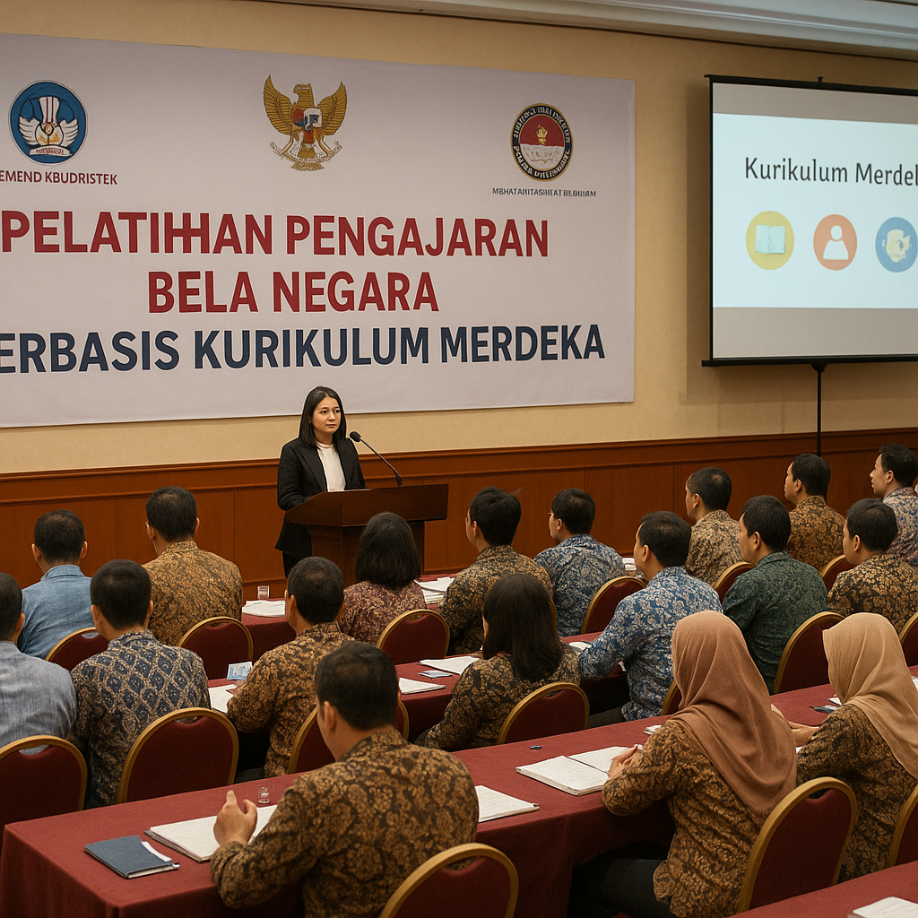 Guru di 20 Provinsi Ikuti Pelatihan Pengajaran Bela Negara B...
