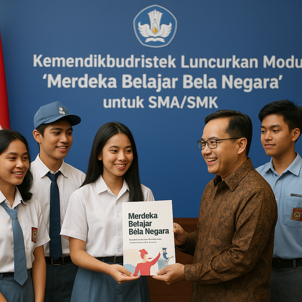 Kemendikbudristek Luncurkan Modul "Merdeka Belajar Bela Nega...