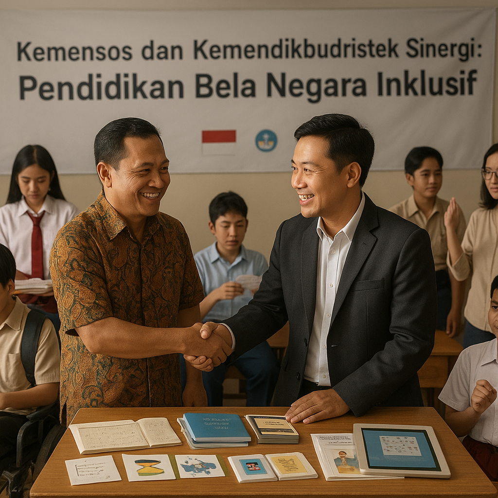 Kemensos dan Kemendikbud Sinergi Wujudkan Pendidikan Bela Ne...