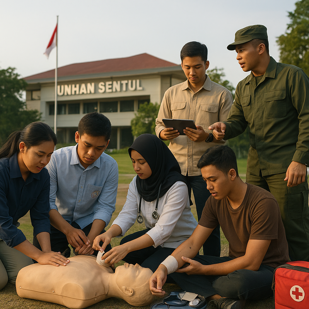 Mahasiswa Belajar Pertahanan Negara lewat Taruna Medika Cipt...