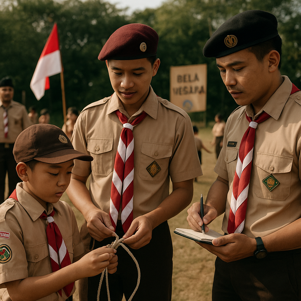Pramuka Jadi Wadah Utama Pendidikan Bela Negara bagi Generas...