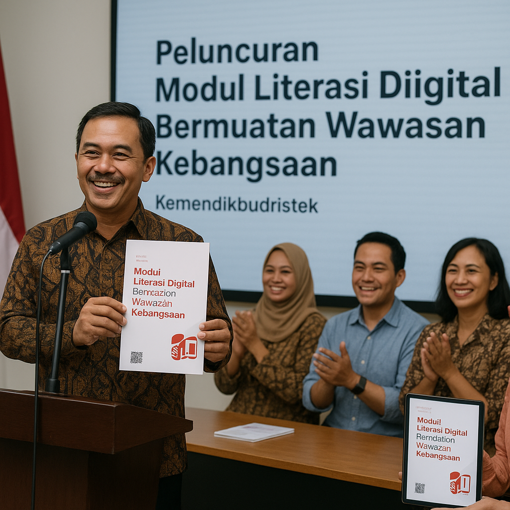 Kemendikbudristek Luncurkan Modul Literasi Digital Bermuatan...