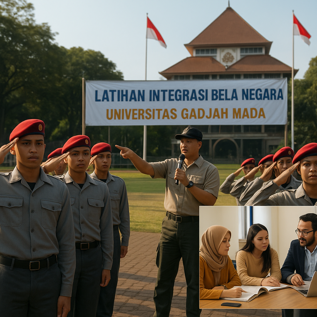 Resimen Mahasiswa Gelar Latihan Integrasi Bela Negara di Uni...