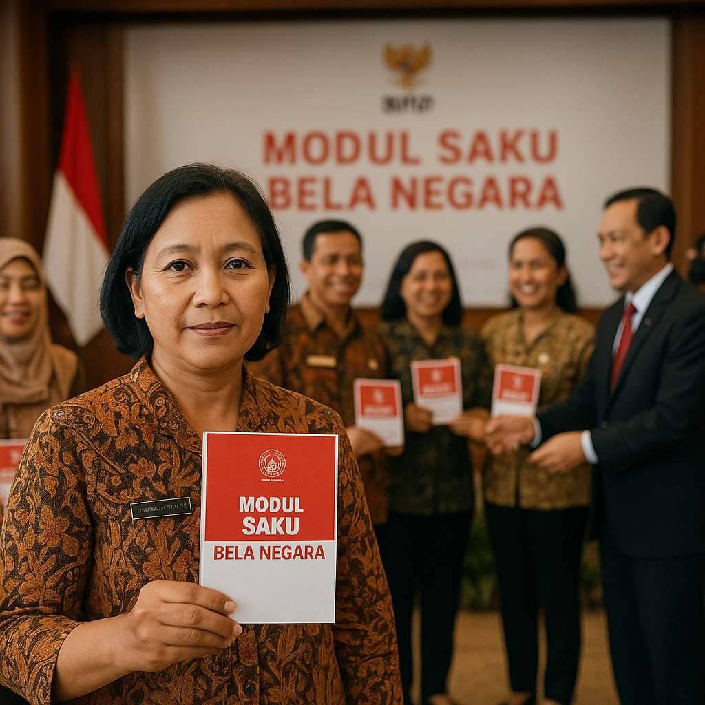 Guru SMP Dapat Modul Saku Bela Negara dari BPIP