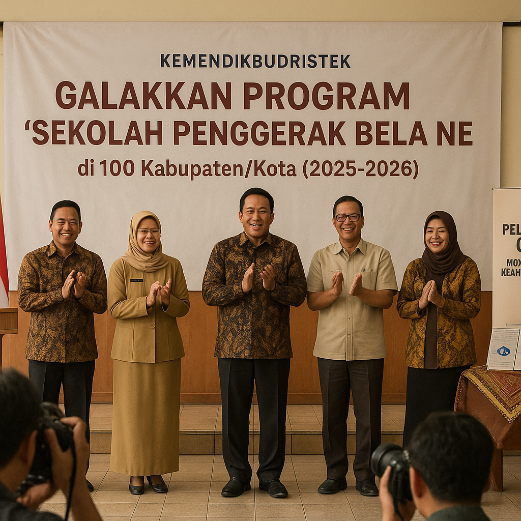 Kemendikbudristek Galakkan Program 'Sekolah Penggerak Bela N...