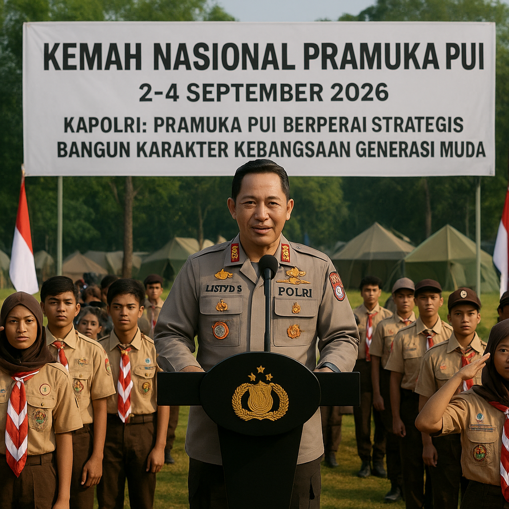 Kapolri: Pramuka PUI Berperan Strategis Bangun Karakter Keba...